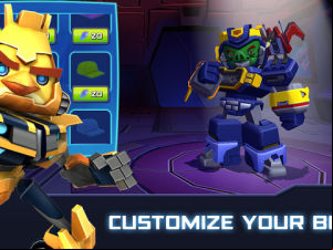 Angry Birds Transformers screenshot