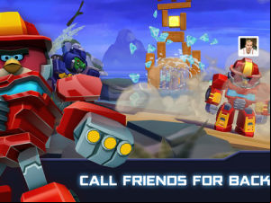 Angry Birds Transformers screenshot