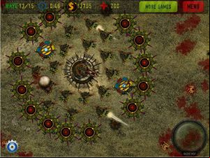 Anti Zombie Defense screenshot