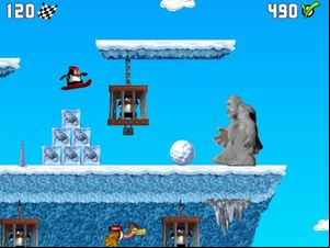 Penguin vs Yeti screenshot