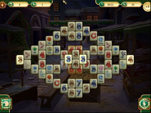 Christmas Mahjong screenshot