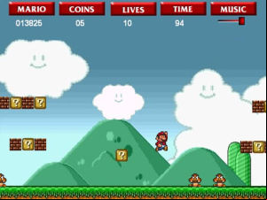 Super Flash Mario Bros screenshot