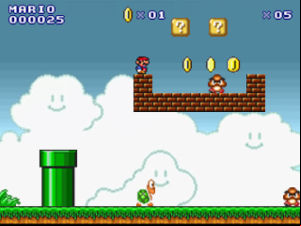 Super Flash Mario Bros screenshot