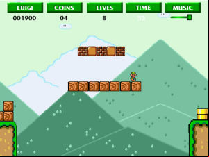 Super Flash Mario Bros screenshot