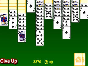 Spider Solitaire screenshot