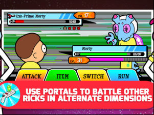 Pocket Mortys screenshot