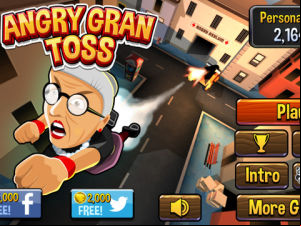 Angry Gran-Toss screenshot