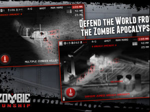 Zombie Gunship: Gun Down Zombies screenshot